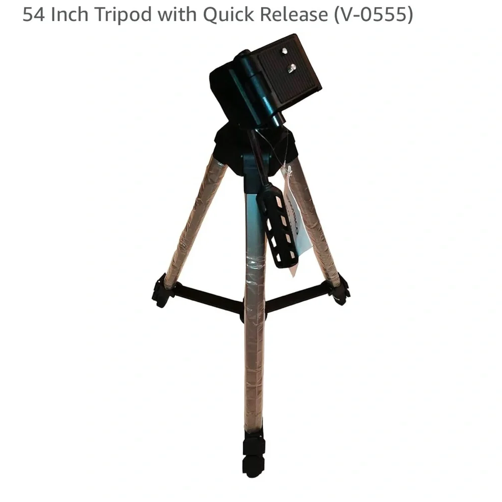 Silver Camera Tripod